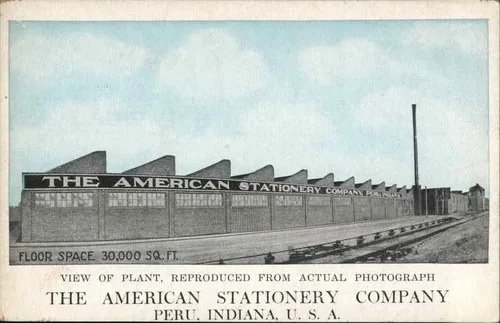 The American Stationery Company - view of plant, reproduced from actual photograph Original Antique Postcard