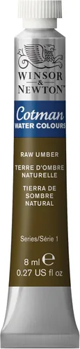 Miniatura 31 de Acuarela Cotman, tubo de 0.27 oz, color carmesí alizarina Gris de Payne