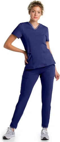 Miniatura 4 de Urbane Impulse 9105 True Navy LGE - Camiseta para mujer con 2 bolsillos Azul marino L