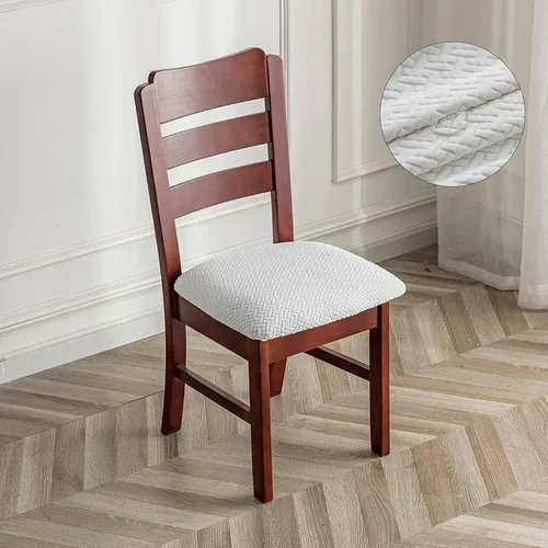 Miniatura 7 de Genina Fundas de asiento impermeables para sillas de comedor, fundas de asiento de silla de comedor, fundas de asiento de cocina, fundas de asiento
