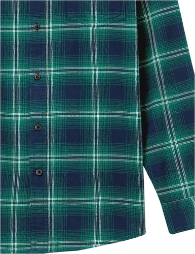 Miniatura 6 de Tienda Essentials - Camisa de franela para hombre, de manga larga