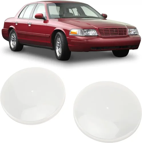 Miniatura 6 de Lente de cúpula redonda, 2 lentes de cubierta de luz de cúpula de ticket de 5 pulgadas 77‑570 de repuesto para CROWN VICTORIA 1998‑2011