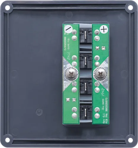 Miniatura 2 de Blue Sea Systems 4320 Panel de interruptores de disyuntor resistente al agua, gris, 4 posiciones