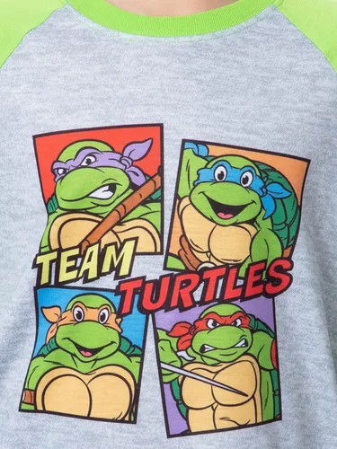 Miniatura 3 de INTIMO Teenage Mutant Ninja Turtles - Conjunto de pijama corto para niño, Multi colorido