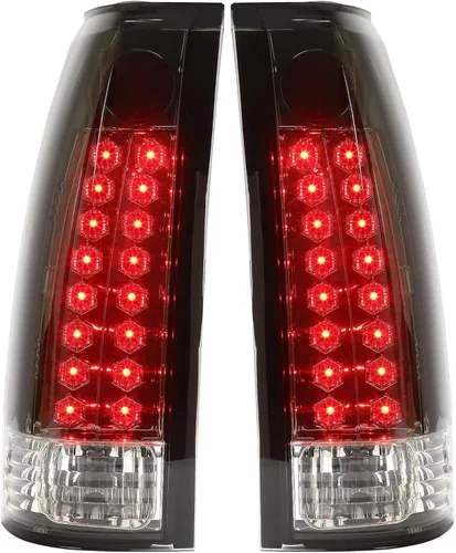 Miniatura 2 de Luces traseras LED HECASA Compatibles con 1988-2000 Chevy Silverado GMC Suburban Tahoe Sierra C/K 1500 2500 3500 Blazer Yukon lámparas de freno