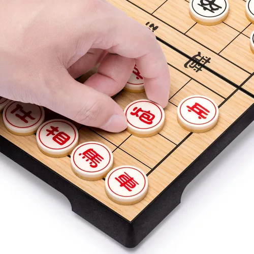 Miniatura 4 de Juego de viaje magnético de ajedrez chino (Xiangqi) (9.5 pulgadas)