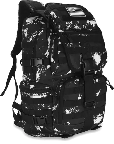 Miniatura 13 de Mochila de senderismo para acampar de 100L, mochila táctica militar Molle, mochila de senderismo ligera impermeable, Grande Citycamo