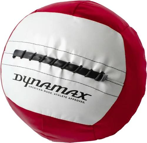 Miniatura 7 de Dynamax Standard Medicine Ball, 4–30 lb Soft Shell Wall Ball, 14-Inch Weighted Exercise Ball for Strength Training, Core Workouts, Conditioning &