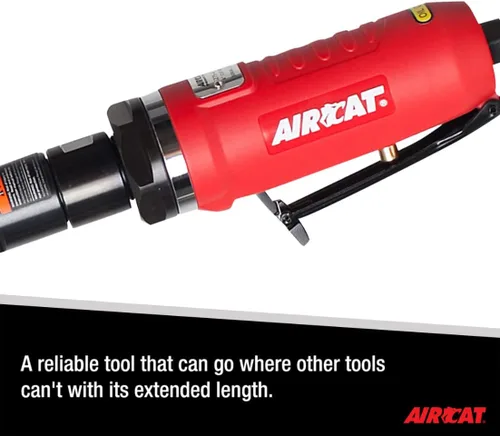 Miniatura 3 de Herramienta de corte interior extendida neumática AIRCAT 6275-A de 1.0 HP, de 4 pulgadas con bloqueo de husillo, 14,000 RPM