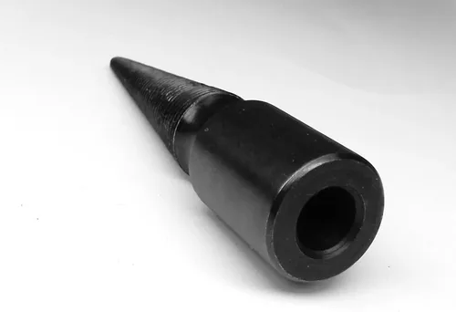 Miniatura 3 de Husillo de 3/8 pulgadas Orificio de eje para torno Baldor Motor Husillo de 3-1/2 pulgadas de largo Agarre de fricción a mano izquierda con rosca