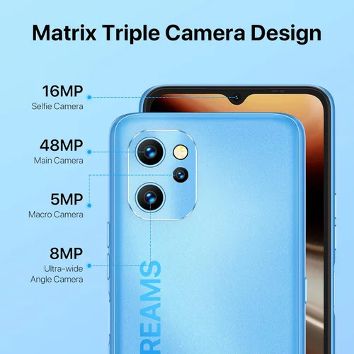 Miniatura 3 de UMIDIGI Power 7 MAX - Teléfono celular desbloqueado, batería de 6 GB+128 GB 10000 mAh, pantalla completa de 6.7 pulgadas + cámara triple AI de 48