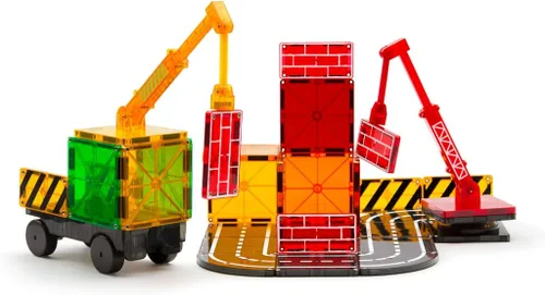 Miniatura 5 de MAGNA-TILES Builder - Juego de construcción magnética de 32 piezas, la marca original de construcción magnética