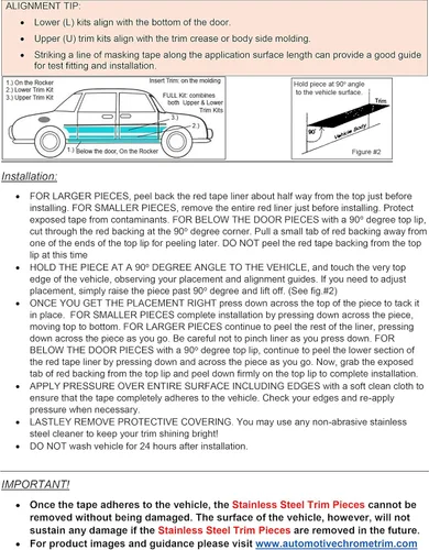 Miniatura 6 de QAA Es compatible con Jeep Grand Cherokee 2005-2010 4 piezas de acero inoxidable poste de pilar moldura PP47080