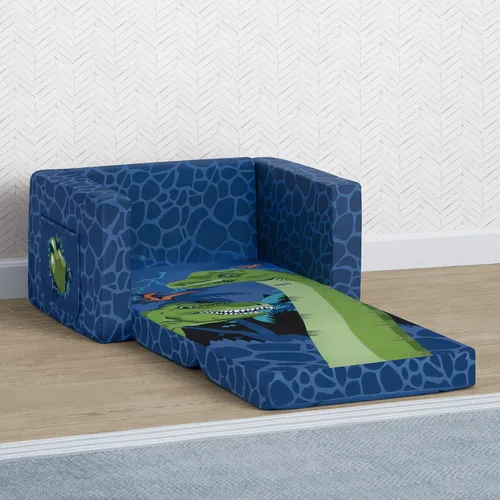 Miniatura 8 de Delta Children Dinosaur Cozee Silla Plegable para Relajarse - Convertible 2 en 1, Ligera y Portátil, de Silla a Tumbona para Niños Pequeños y Niños