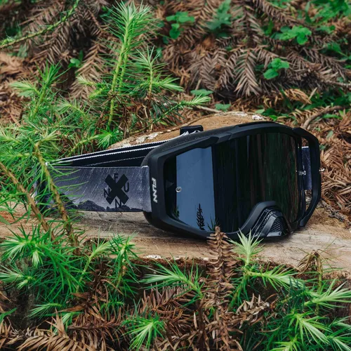 Miniatura 2 de Funn Soljam MTB Enduro DH gafas antivaho lente transparente adicional, bolsa y hojas de rasgadura
