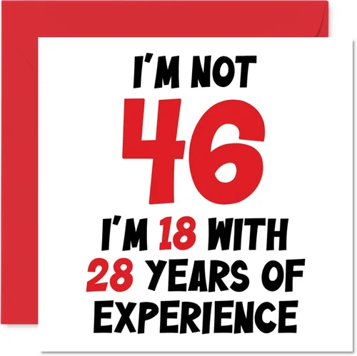 Miniatura 12 de Tarjeta de cumpleaños número 100 para mujeres y hombres, no 100, soy 18 con 82 años de experiencia, divertida tarjeta de felicitación de feliz