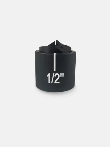 Miniatura 2 de Punzón y troquel de conducto de 1/2" para destornillador hidráulico - Tamaño real del orificio de 0.89 pulgadas..