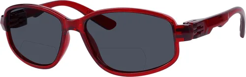 Miniatura 10 de BFOCO Gafas de sol bifocales con bisagras metálicas y sin tornillos para hombre - Sports Bifocal Sunnies (negro brillante) +1.00