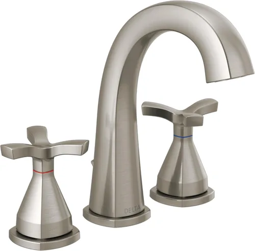 Miniatura 9 de DELTA FAUCET 357756-MPU-DST DELTA FAUCET 357756-MPU-DST Stryke 1.2 GPM Grifo de baño generalizado con conjunto de drenaje emergente