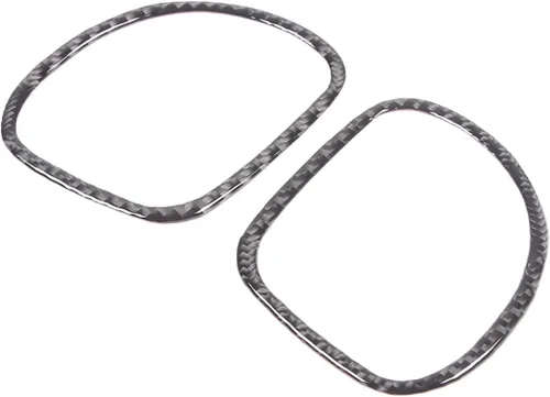 Miniatura 4 de Co-Pilot - Kit de moldura de marco de salida de aire para salpicadero compatible con Chevrolet Corvette C5 Z06 1998-2004, consola central de fibra
