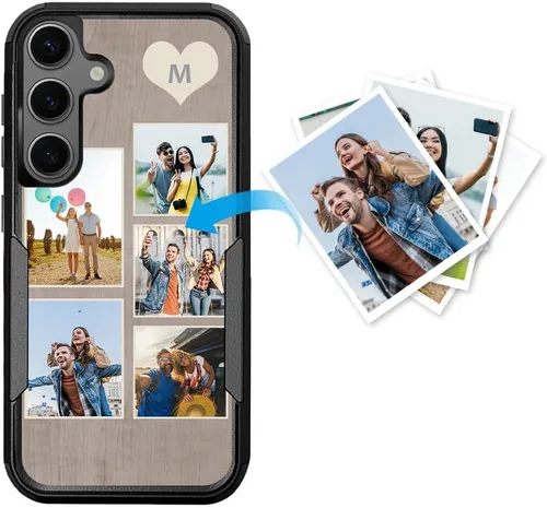 Miniatura 137 de Funda protectora personalizada para Samsung Galaxy S22 Ultra 5G (versión 2022), funda protectora de doble capa resistente con múltiples fotos, a