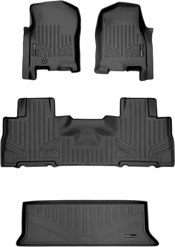 Miniatura 23 de SMARTLINER Juego de alfombrillas de primera fila compatibles con Ford Expedition 2018-2025 Ford Expedition 2018 - 2024