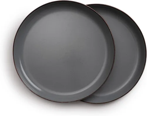 Miniatura 18 de Barebones Juego de 2 tazas de café esmaltadas de 16 onzas, taza de campamento con borde de acero inoxidable