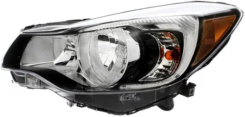 Miniatura 8 de Para Subaru Impreza Faros Lámparas Set 2015 2016 Halógeno Negro Trim Conductor y Pasajero Lado