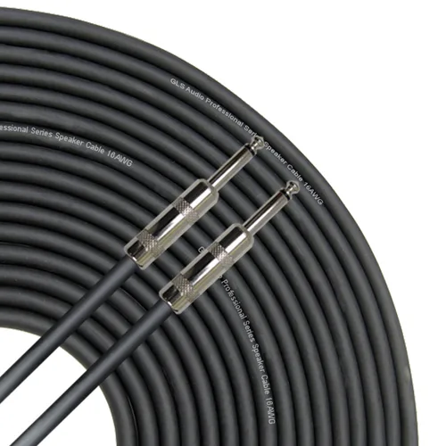 Miniatura 3 de GLS Audio Cable de altavoz de 100 pies, cables de conexión de 16 AWG, cables de altavoz profesional de 100 pies de 1/4 de pulgada a 1/4 pulgadas