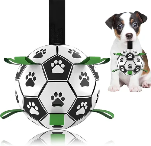 Balón de fútbol para perros, juguetes interactivos para tira y afloja, regalos de cumpleaños para cachorros, juguete de remolcador, juguete de agua,