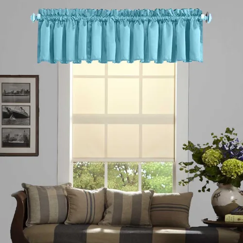 Miniatura 43 de Cortinas de cocina negras Ladity - 2 paneles de cortinas cortas opacas, 36 pulgadas, privacidad, niveles de café, cortinas de granja para ventana