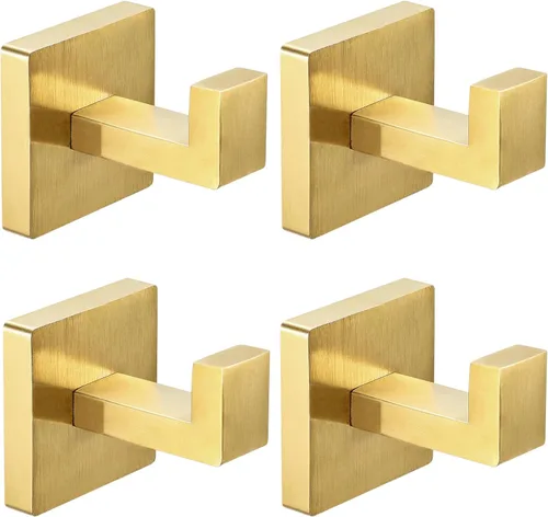 Miniatura 8 de IBosins Paquete de 16 Ganchos para Toallas Soporte para Toallas de Mano para Baño Pared Sala de Estar Dormitorio Cocina Armario Gancho Colgador