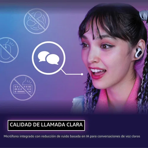 Miniatura 8 de Sony INZONE Buds - Auriculares inalámbricos para juegos, perfectos para PlayStation® 5, para PC/PS5/Switch/Mobile, batería de 48 horas con funda