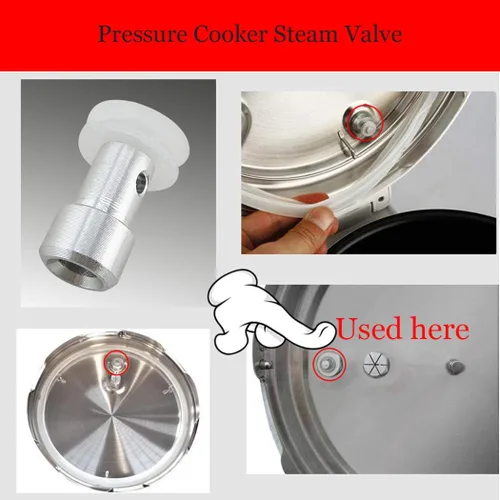 Miniatura 2 de Válvula de vapor para olla a presión flotador y sellador universal para ollas a presión XL, YBD60-100, PPC780, PPC770, PPC790