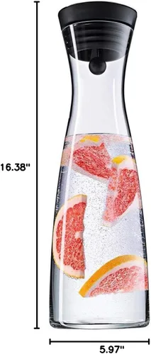 Miniatura 4 de WMF Basic 6017729990 - Jarra de vidrio para agua (1,5 L)