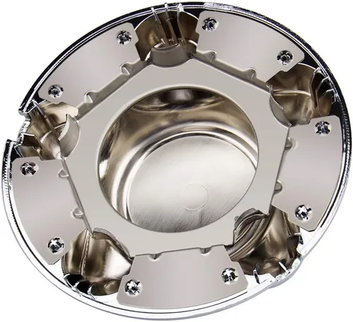 Miniatura 6 de Tapa central de 7 pulgadas con rueda de acero de 5 lengüetas cromada para Ford 1997-2003 F150 F-150 97-02 Expedition