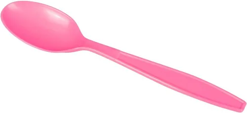 Karat U2033 (rosa) 6.1 pulgadas PP Cuchara desechable extra pesada, rosa (paquete de 1000)