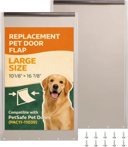 Miniatura 8 de Solapas de repuesto para puerta de mascotas PAC11-11039 para perros y gatos, puertas de repuesto para perros compatibles con puertas para mascotas