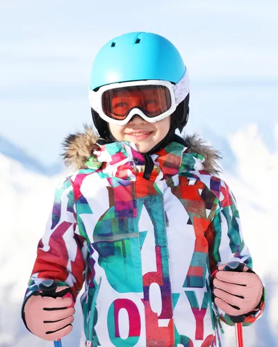 Miniatura 5 de SATINIOR 4 pares de guantes de esquí para niños, guantes impermeables de invierno, guantes de esquí, nieve cálidos, guantes de snowboard unisex