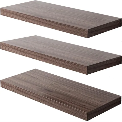 Miniatura 18 de Estante Flotante, Juego de 3 Estantes de Pared, 36 pulgadas de ancho x 12.75 pulgadas de profundidad x 2 pulgadas de alto, Estante Flotante de Pared