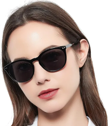 Miniatura 23 de MARE AZZURO Gafas de Lectura Redondas de Gran Tamaño para Mujer, Diseño de Lector 1.00 1.25 1.50 1.75 2.00 2.25 2.50 2.75 3.00 3.50 (Azul, 2.25)