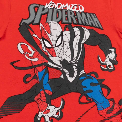 Miniatura 5 de Marvel Paquete de 3 camisetas de Spider-Man de los Vengadores X-Men para niños pequeños y grandes
