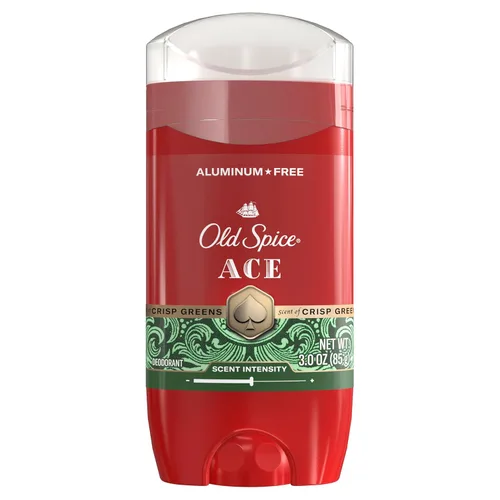 Old Spice Desodorante sin aluminio para hombres, protección contra olores 24/7, aroma característico 24/7 y frescura duradera, se pone limpio, as
