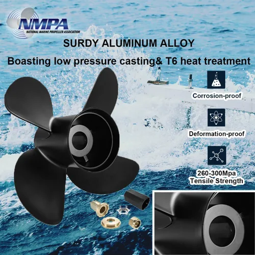 Miniatura 4 de Boat Propeller Compatible with Mercury Mercruiser Alpha One/Bravo One Outboard Motors 135HP 150HP 175HP 200HP 225HP 250HP 300HP, 2&4-Stroke