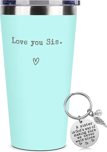 SHOW-YA Regalos para Hermanas de Hermana - Te Quiero Hermana - Regalos de Cumpleaños, Navidad, Agradecimiento, Graduación para Hermana, Hermanas