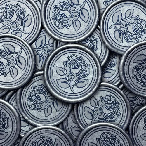 25 calcomanías para sellos de cera, hechas a mano, autoadhesivas, para invitaciones de bodas, sobres, envoltura de regalo, Navidad (estilo rosa,