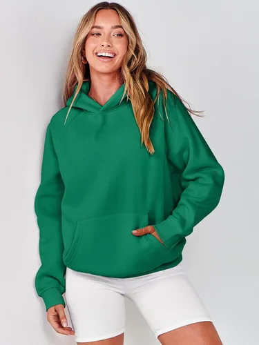 Miniatura 81 de ANRABESS - Sudaderas con capucha para mujer, sobre talla, de vellón de manga larga, modelo de 2024, para otoño