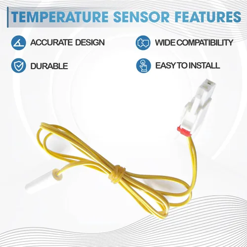 Miniatura 5 de Sensor de temperatura DA32-10104N de Seentech funciona con refrigerador Sam-Sung; reemplaza a números de pieza: 114002, DA32-10104V