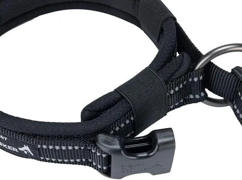 Miniatura 3 de EXCELLENT ELITE SPANKER Collar reflectante para perro, clásico, suave, acolchado, de nailon transpirable, ajustable, con hebilla de liberación