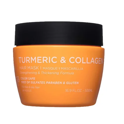 Miniatura 10 de Luseta Mascarilla de pelo con perlas brillantes, tratamiento capilar suavizante e hidratante, acondicionador profundo para cabello dañado y rizado